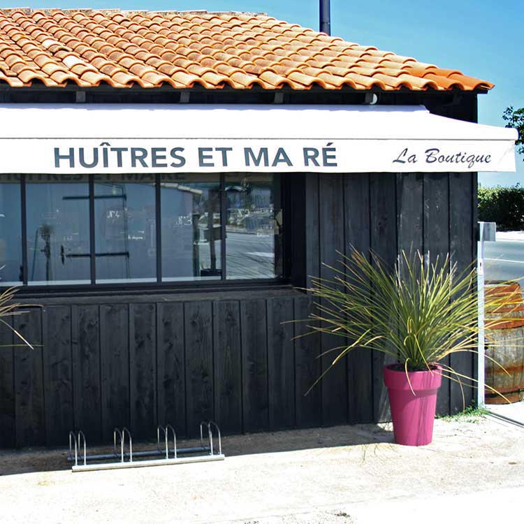 boutique rivedoux-plage vente directe huitres de l'ile de ré